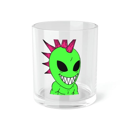 Alien Punk Rock Bar Glass